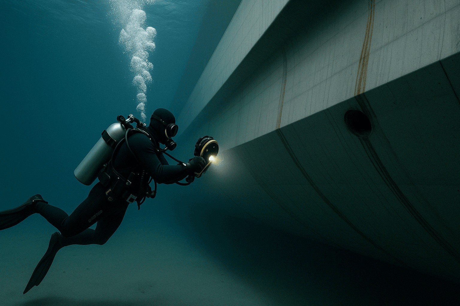 Almancy diving team safety briefing