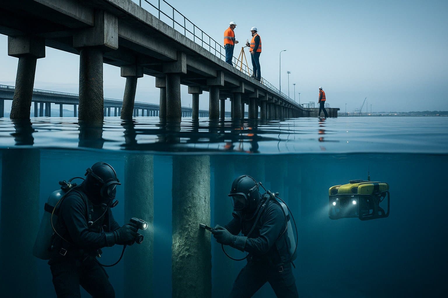 Suez Canal diving operations