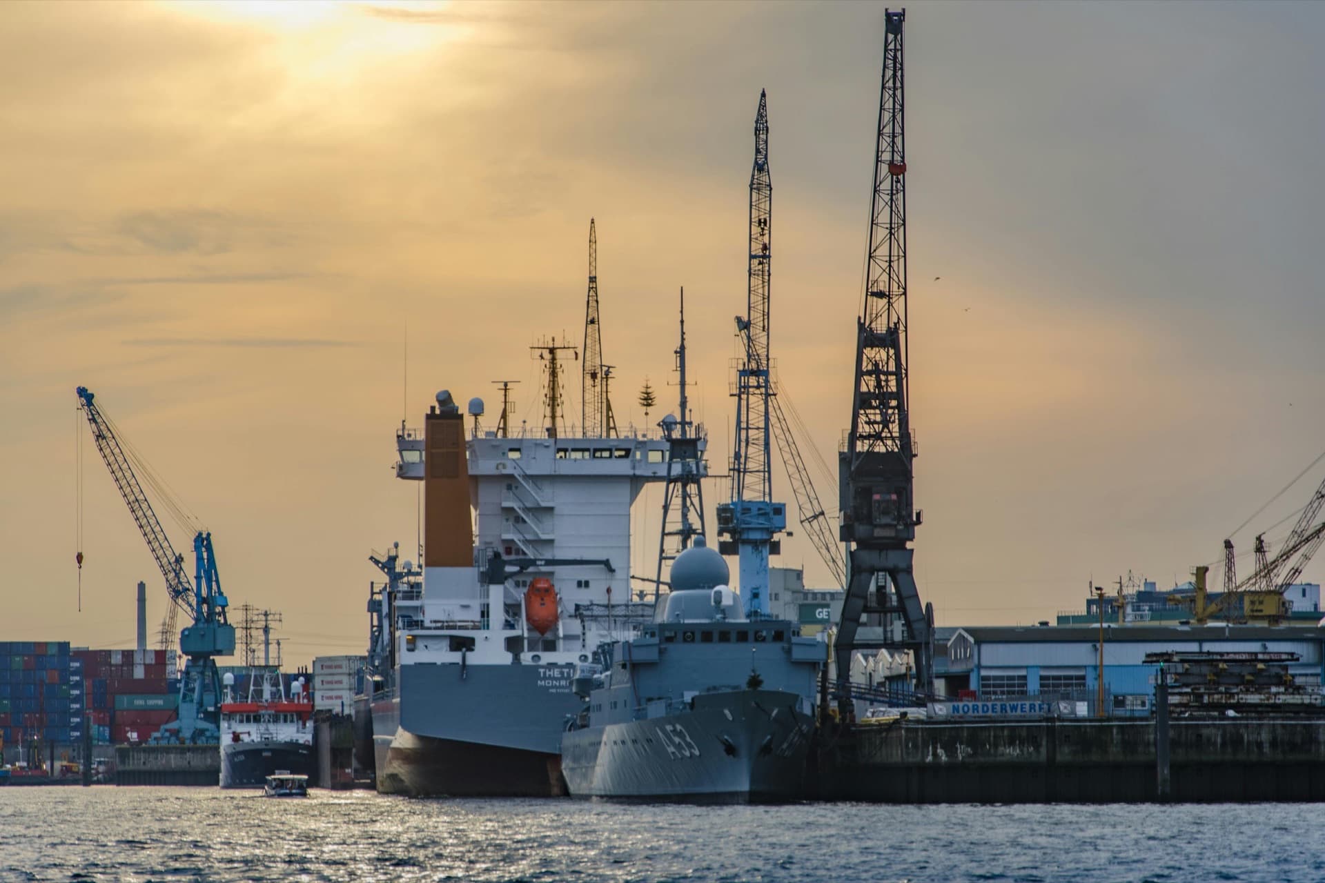 Commercial diving team mobilising for a marine project at an Egyptian port