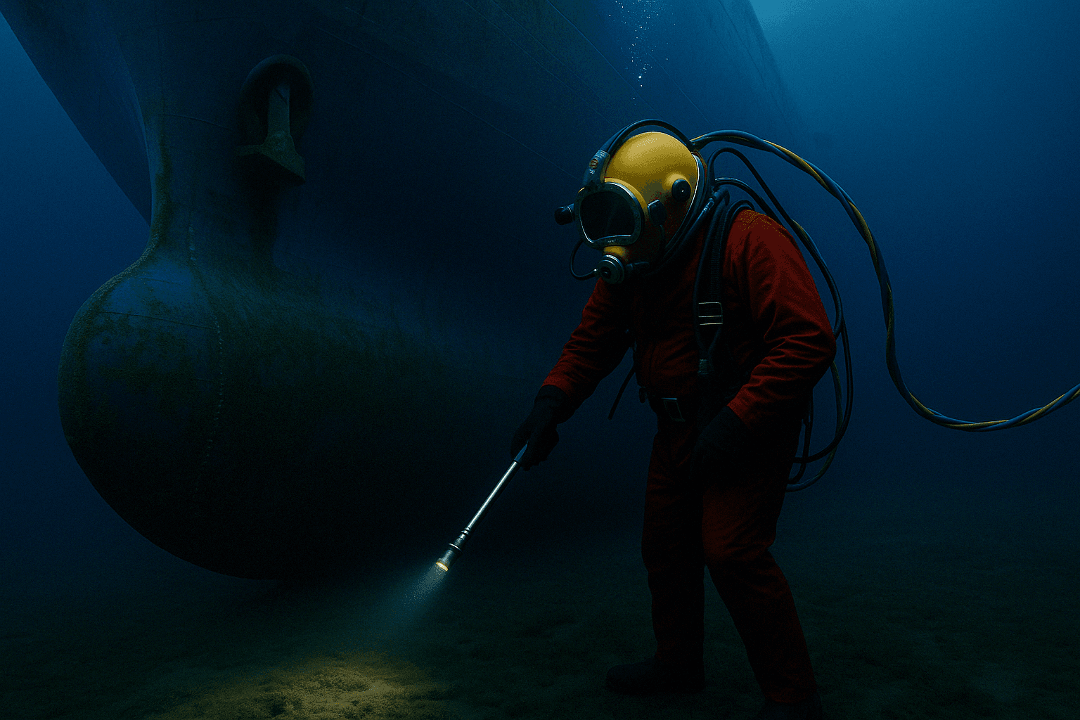 New Almancy ROV being deployed